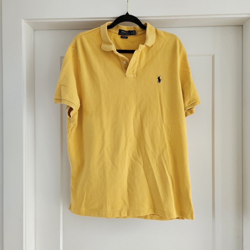 Polo Ralph Lauren Men's Sunlit Yellow Polo Shirt XL